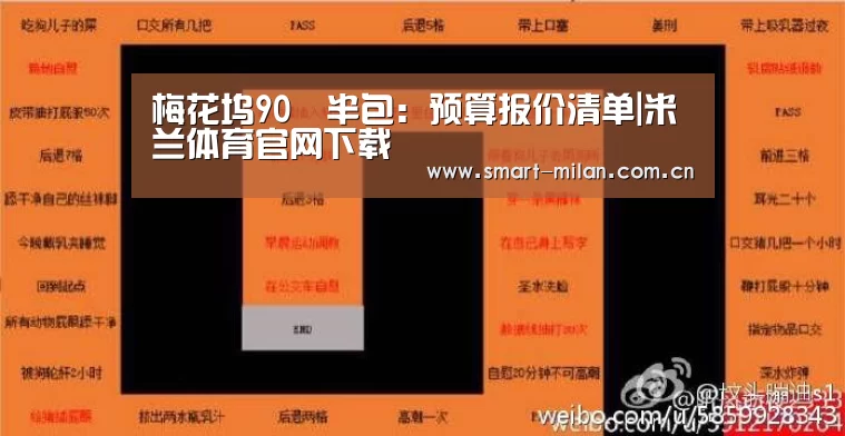 梅花坞90㎡半包:预算报价清单|米兰体育官网下载(图1) 米兰体育入口